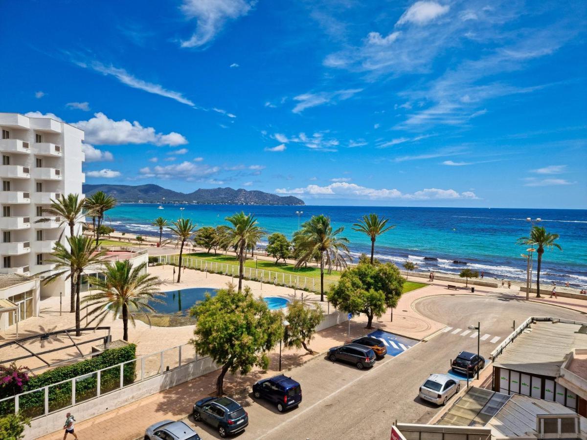 Modern Apartment With Stunning Sea View กาลามิยอร์ ภายนอก รูปภาพ